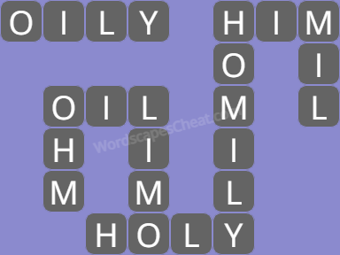 Wordscapes level 9687 answers