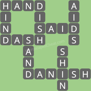 Wordscapes level 9694 answers
