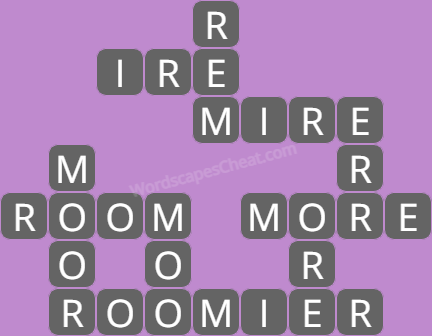 Wordscapes level 9698 answers