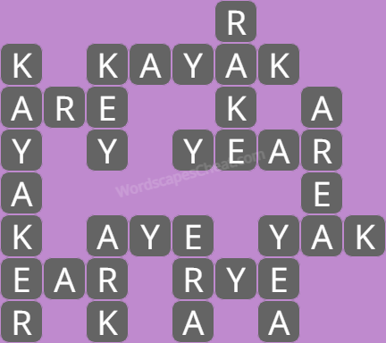 Wordscapes level 9738 answers