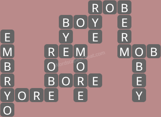 Wordscapes level 9750 answers