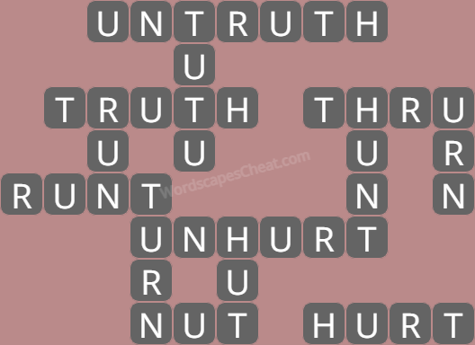 Wordscapes level 9780 answers