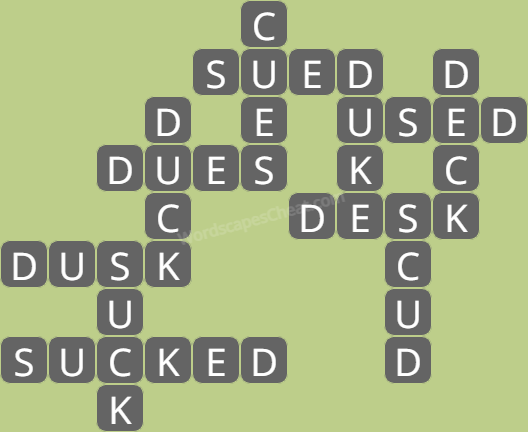 Wordscapes level 9783 answers