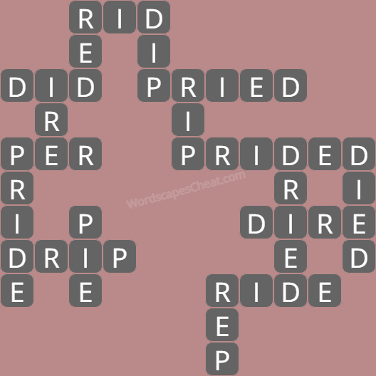 Wordscapes level 9790 answers