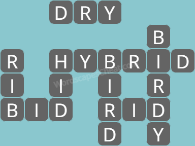 Wordscapes level 9816 answers