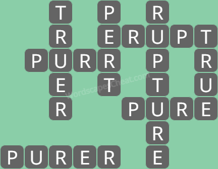 Wordscapes level 9845 answers