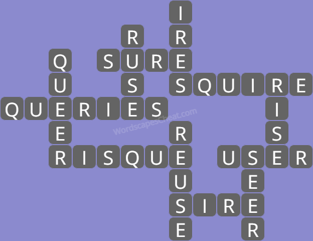 Wordscapes level 9857 answers