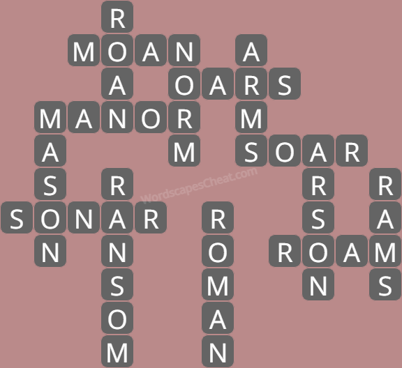 Wordscapes level 9860 answers
