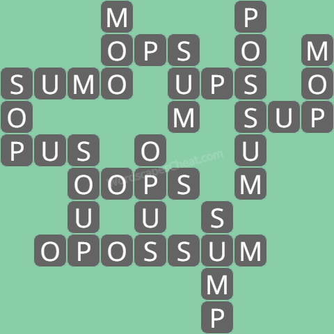 Wordscapes level 9865 answers
