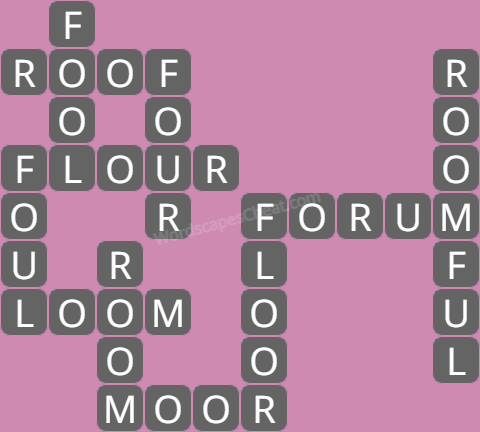 Wordscapes level 9889 answers