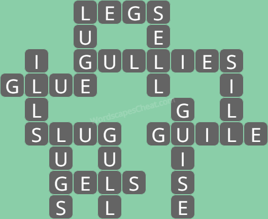 Wordscapes level 9895 answers