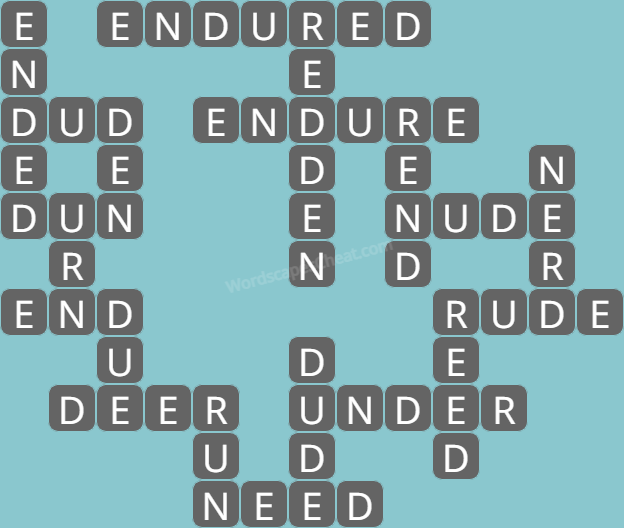 Wordscapes level 9916 answers