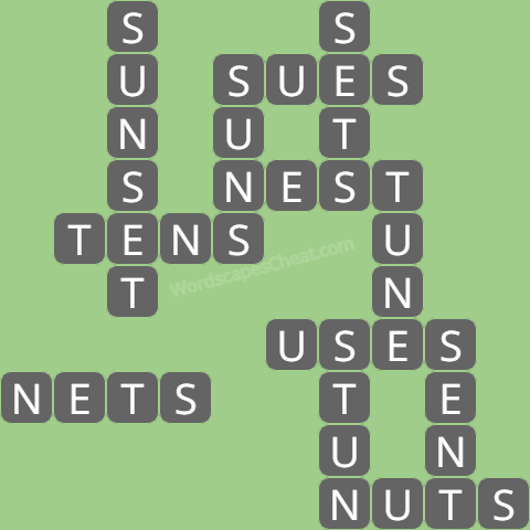 Wordscapes level 9934 answers