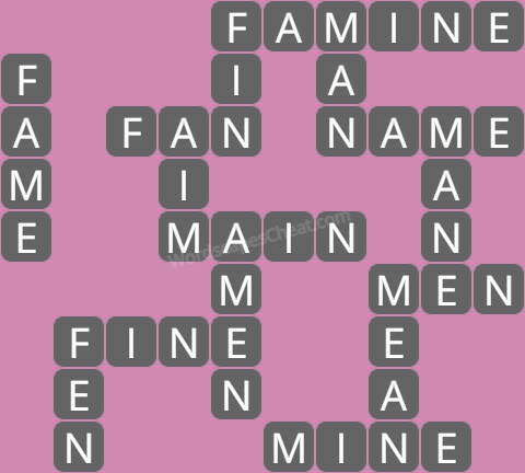 Wordscapes level 9969 answers